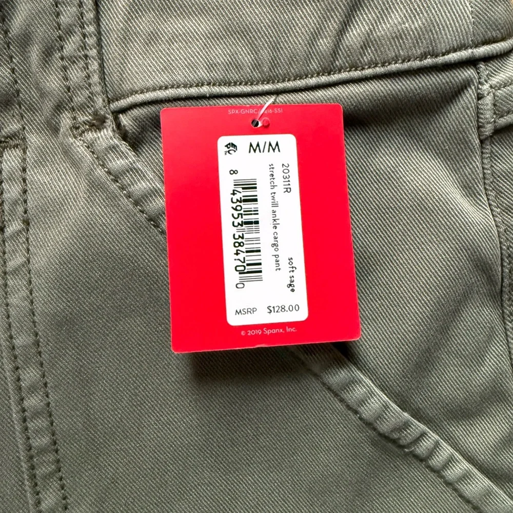 SPANX Green Skinny Pants - Picture 3 of 4